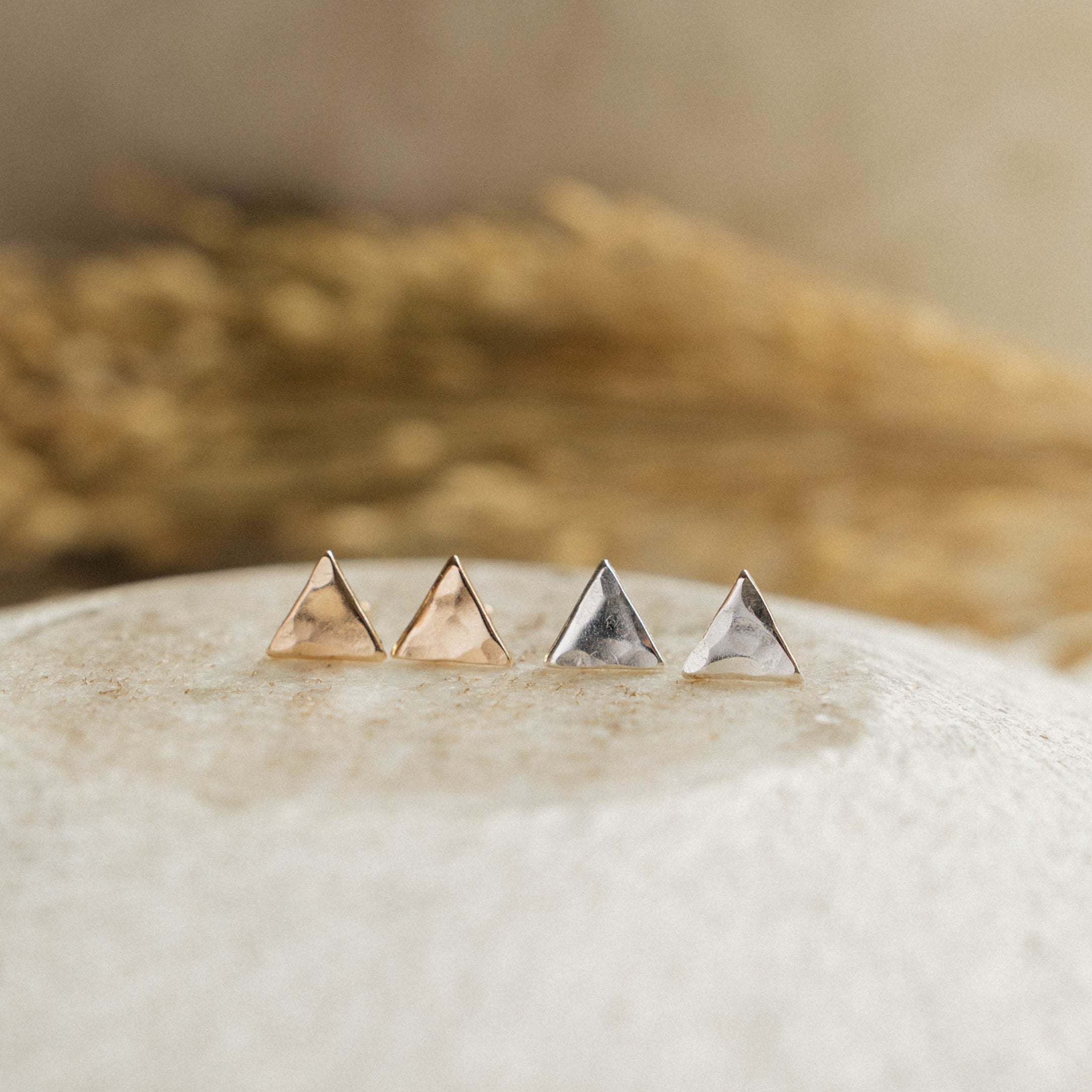Triangle Stud Earrings