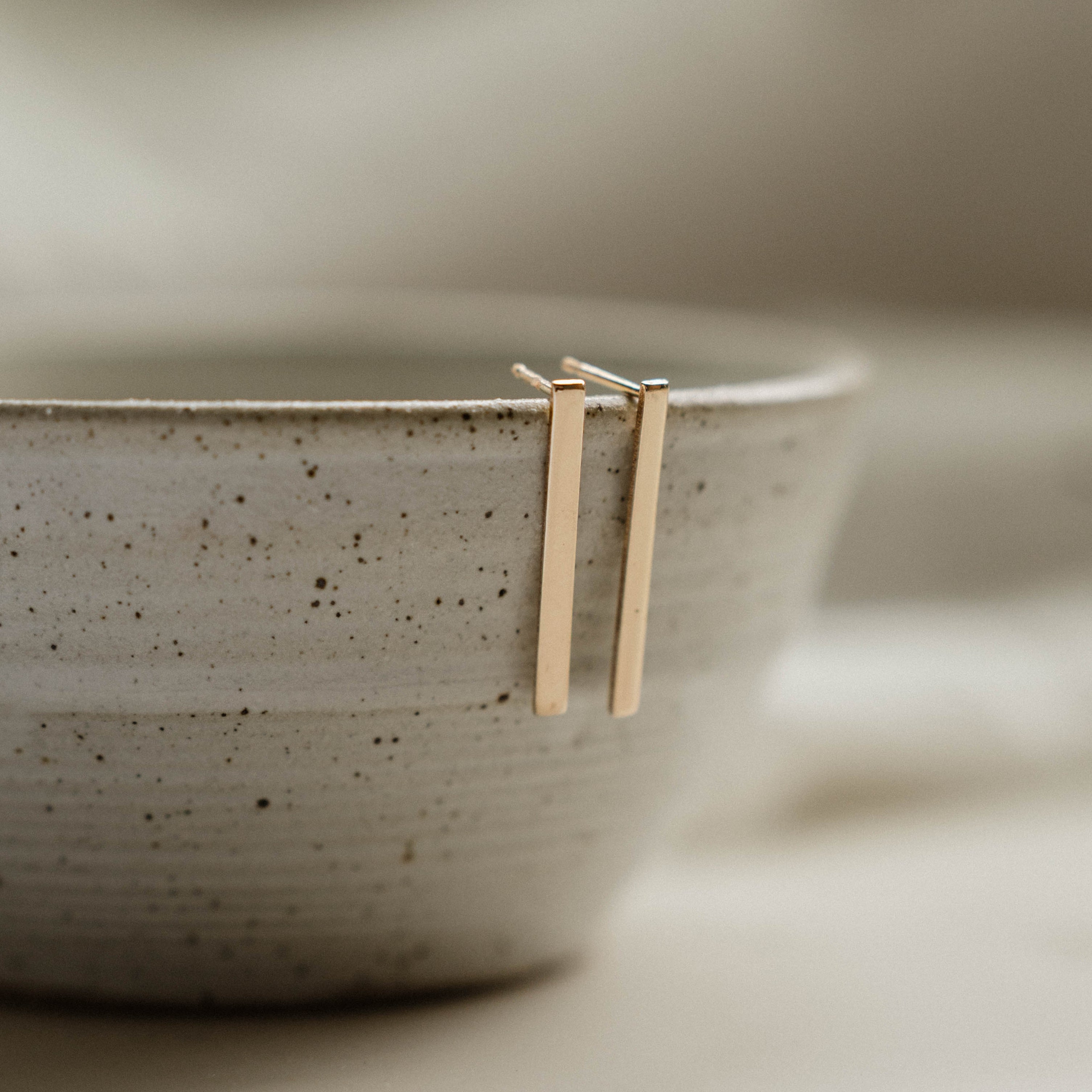 Stick Stud Earrings