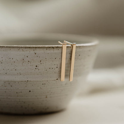 Stick Stud Earrings