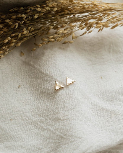 Triangle Stud Earrings