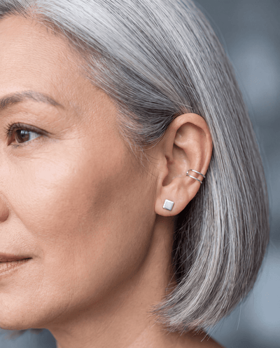 Ear Cuff Earrings - Barberry & Lace
