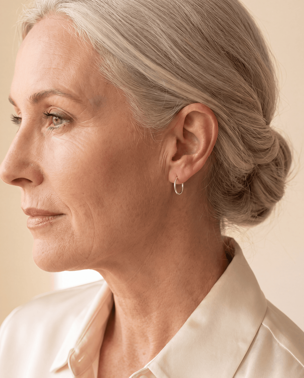 Endless Huggie Hoop Earrings - Barberry & Lace