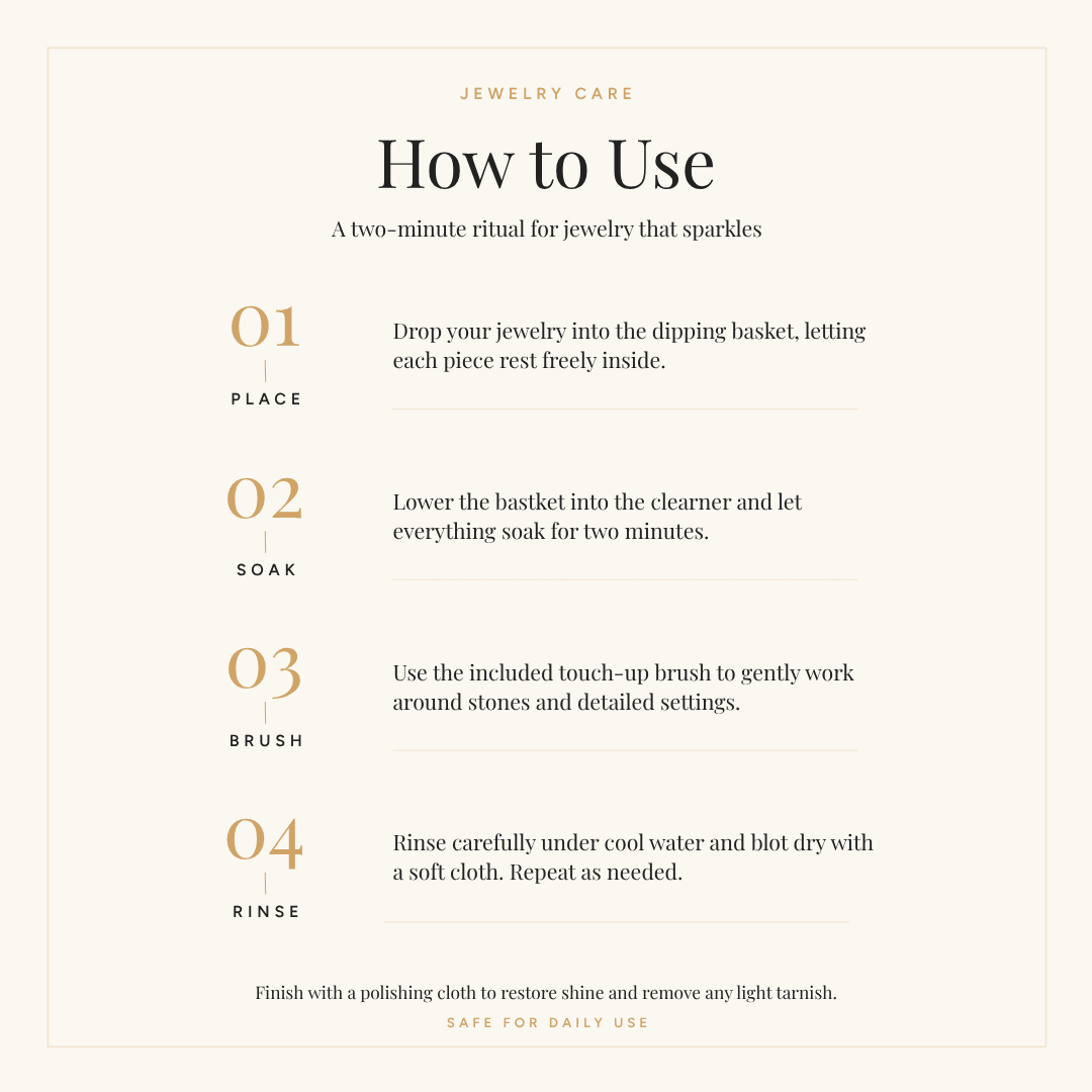 Gentle Jewelry Cleaner - Barberry & Lace