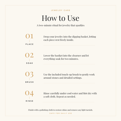 Gentle Jewelry Cleaner - Barberry & Lace