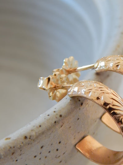 Replacement Ear Nuts - Barberry & Lace