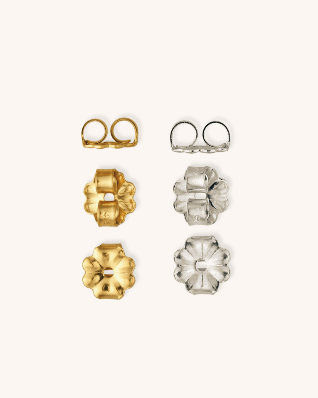 Replacement Ear Nuts - Barberry & Lace