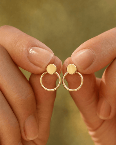 Soleil Stud Earrings - Barberry & Lace