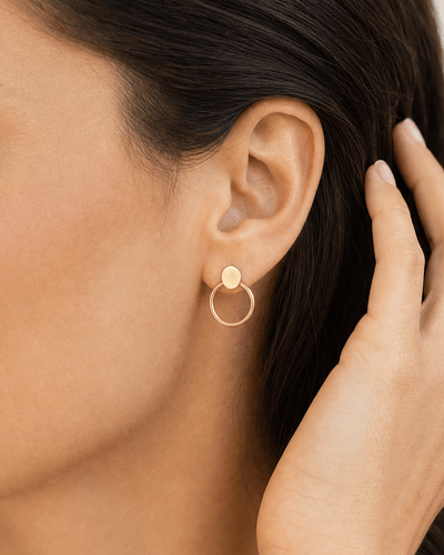 Soleil Stud Earrings - Barberry & Lace