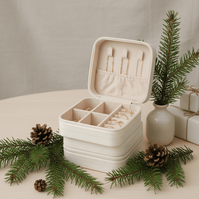 Travel Jewelry Case - Barberry & Lace