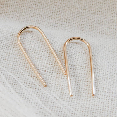 Open Arc Earrings