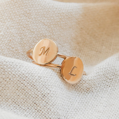 Personalized Circle Ring