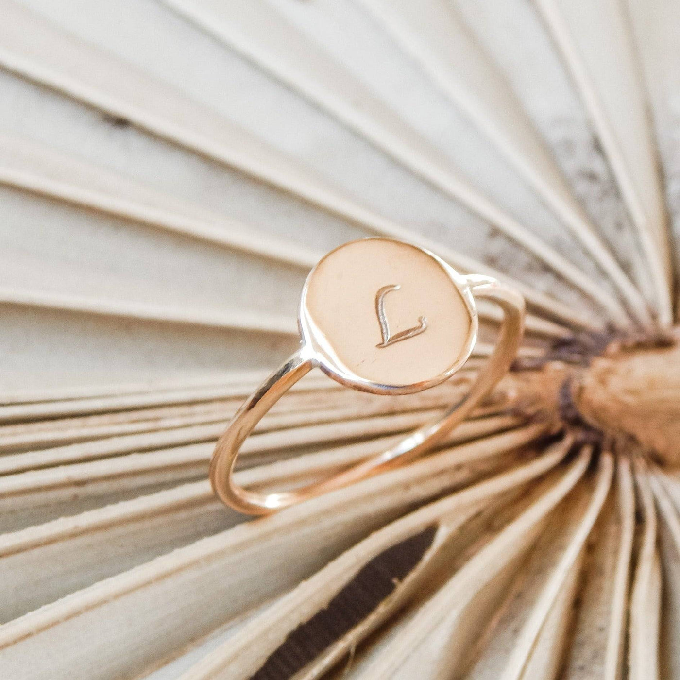 Personalized Circle Ring