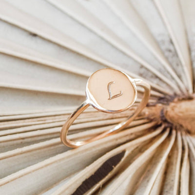 Personalized Circle Ring