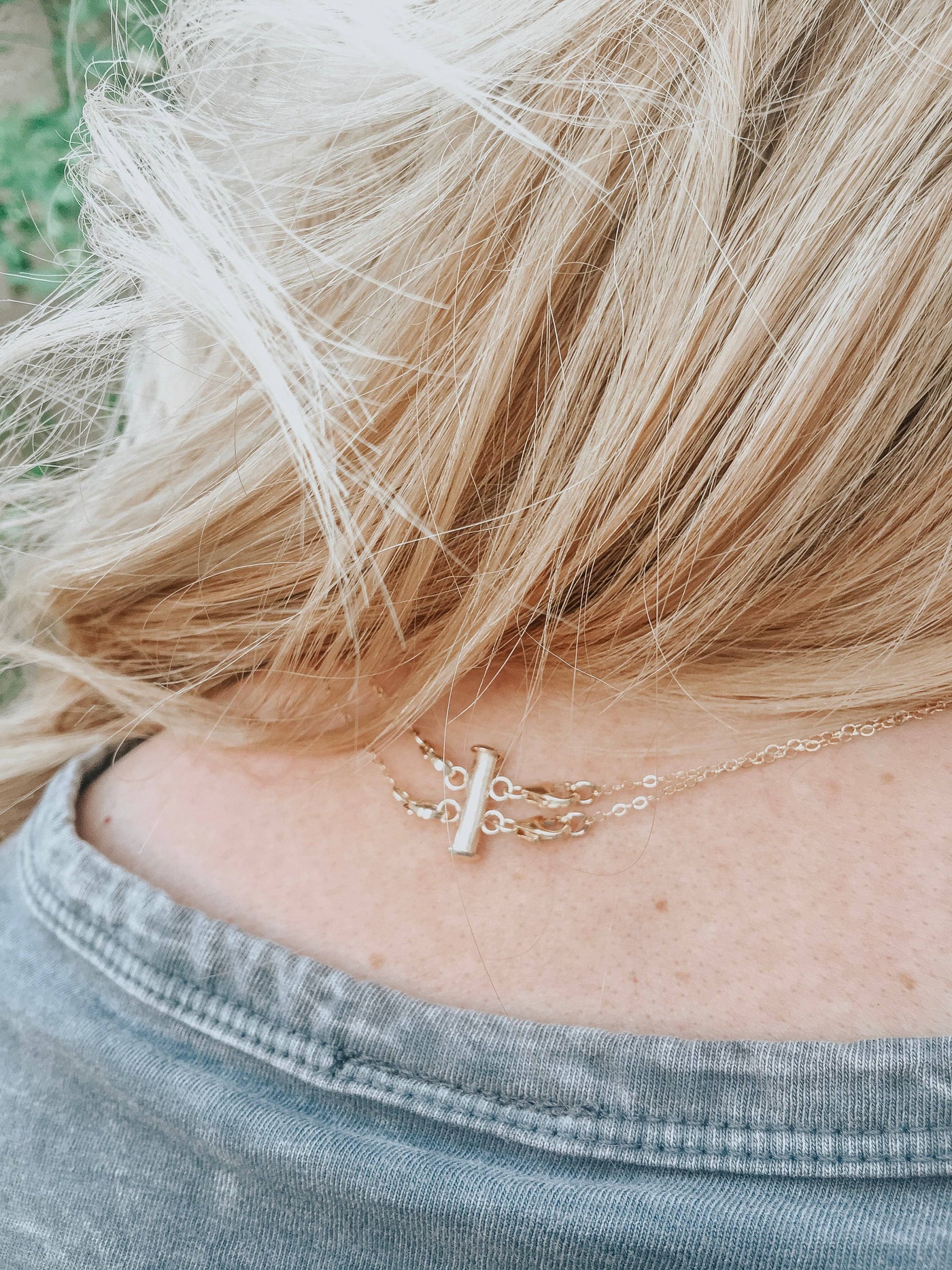 Layering Necklace Adapter - Barberry + Lace