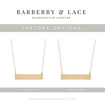 Coordinate Bar Necklace