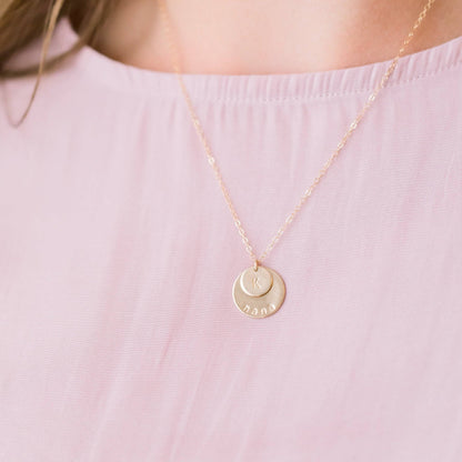 Generations Disc Necklace