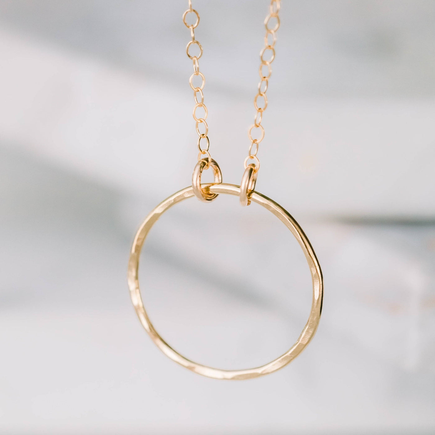 Open Ring Necklace