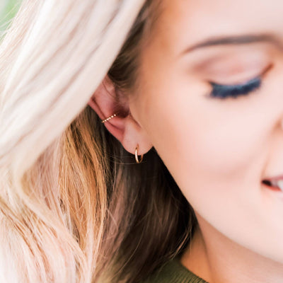 Huggie Hoop Earrings