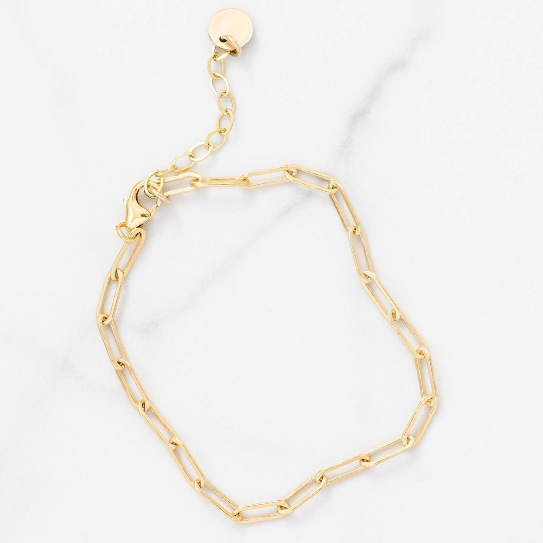 Paperclip Chain Bracelet